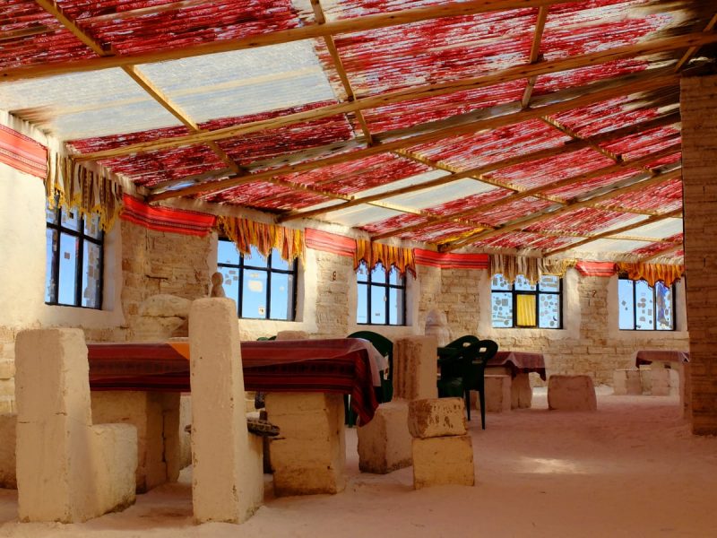 hotel di sale nel salar de Uyuni