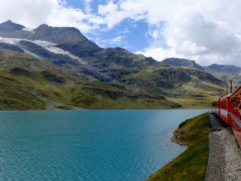 Bernina Express: il trenino rosso del Bernina