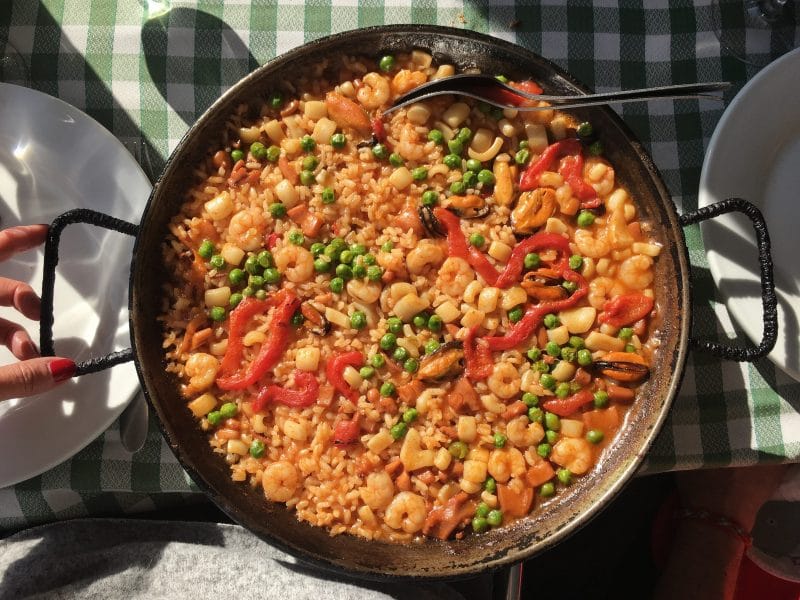 ristoranti barcellona - paella