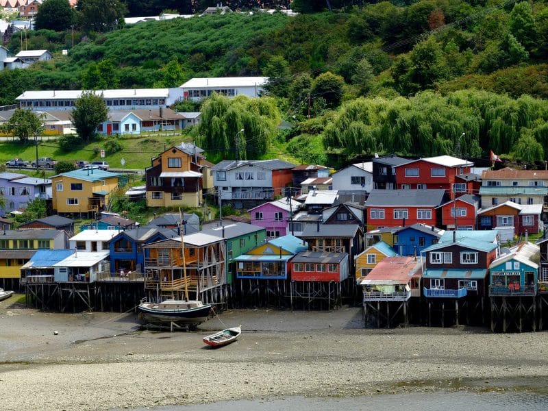Cile del sud: palafitos a castro nell'isola di Chiloé