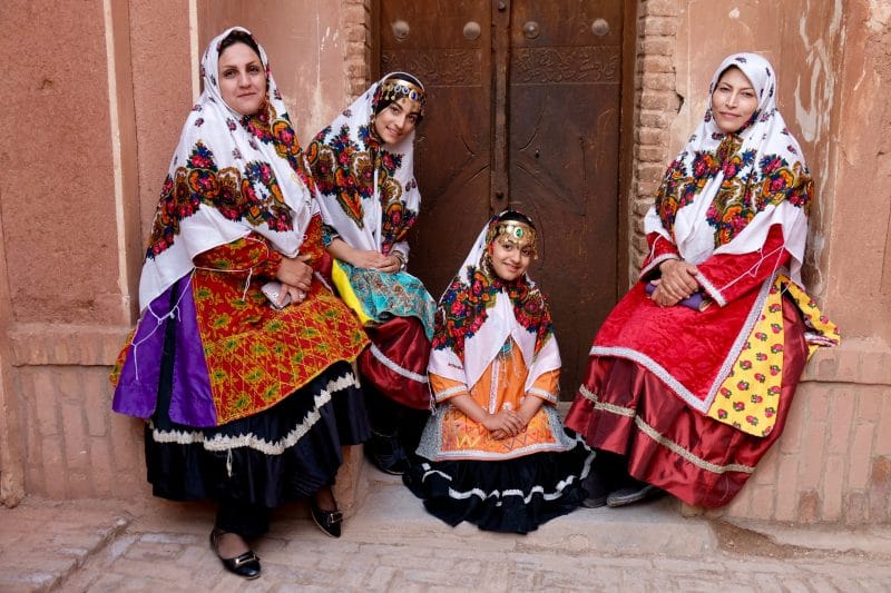 Viaggio in Iran - donne ad Abyaneh