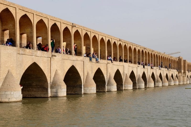 Viaggio in Iran - Isfahan - ponte Pol-e-o Seh