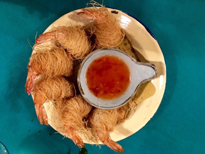 Maoji - involtini di gamberi