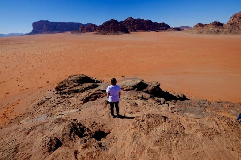 Giordania - deserto del Wadi Rum