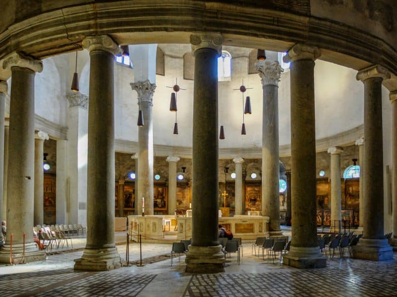 Roma insolita - Santo stefano rotondo