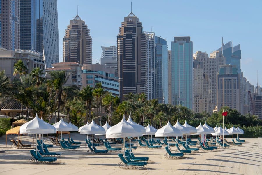 Dubai - spiaggia