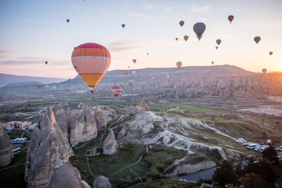 Cappadocia - Goreme- mongolfiere