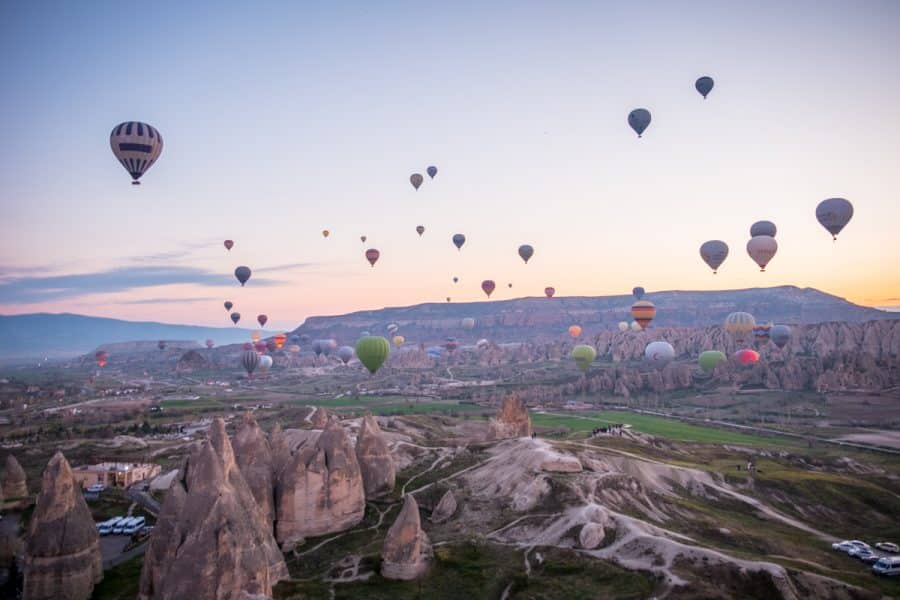 Cappadocia - Goreme- mongolfiere