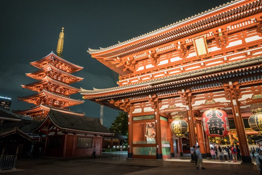 Tempio Senso-Ji a Tokyo