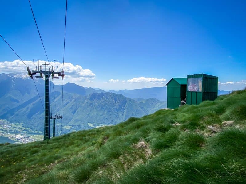 Trekking vicino Milano- Alpe Giumello