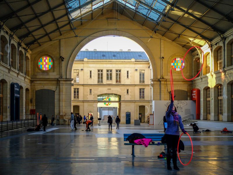 Parigi- centro culturale Centquatre