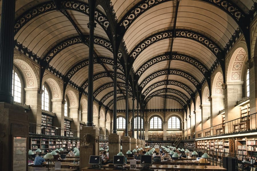 Parigi insolita- Biblioteca Sainte-Geneviève