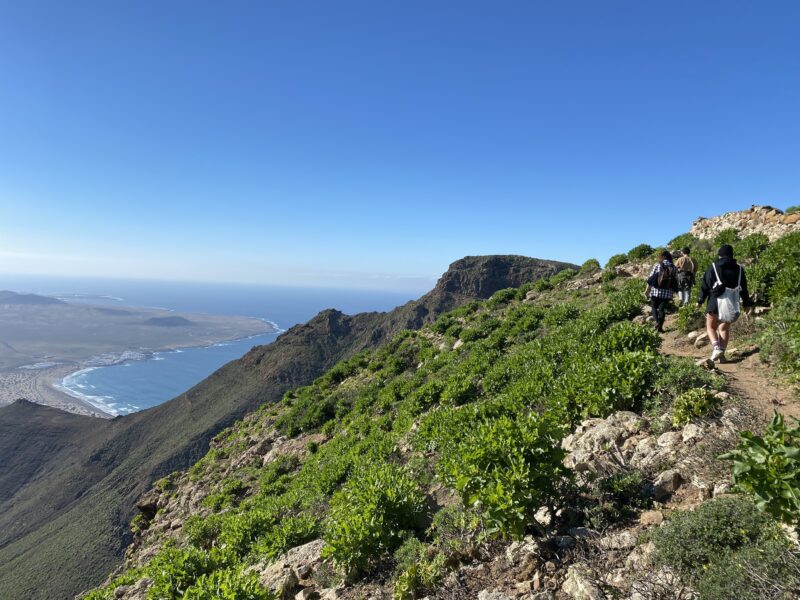 trekking a Lanzarote- Risco de Famara