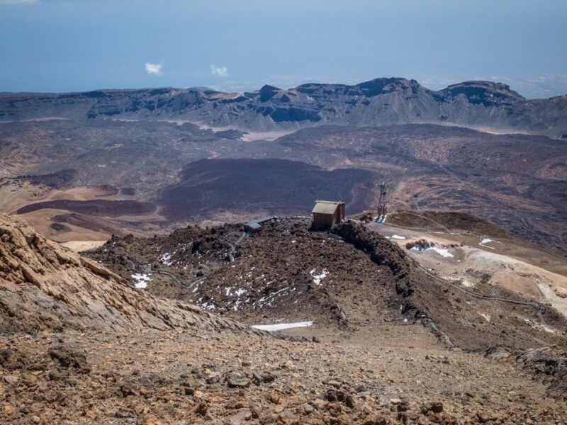 Vista dalla vetta del Teide