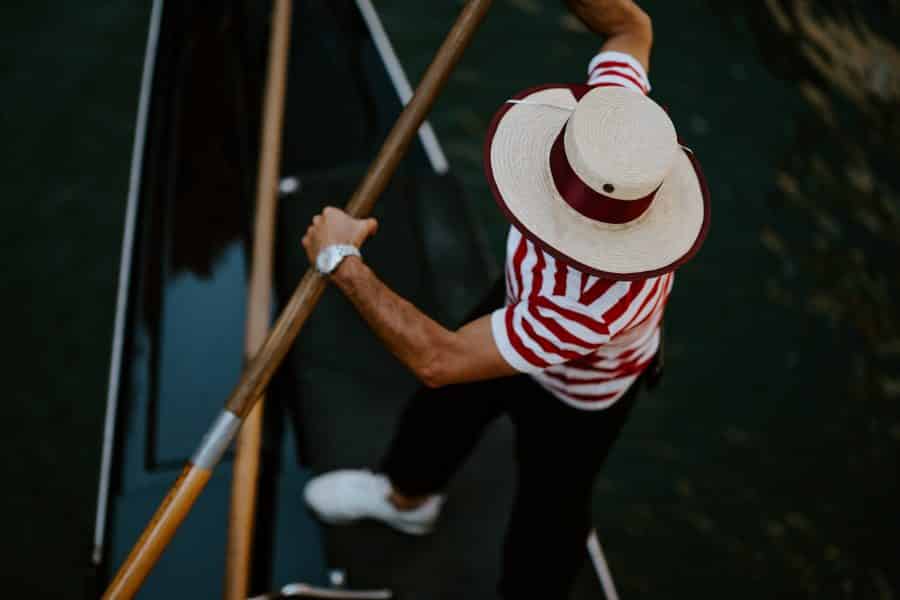 Gondoliere a Venezia