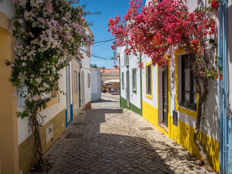 Ferragudo - villaggio di pescatori in Algarve