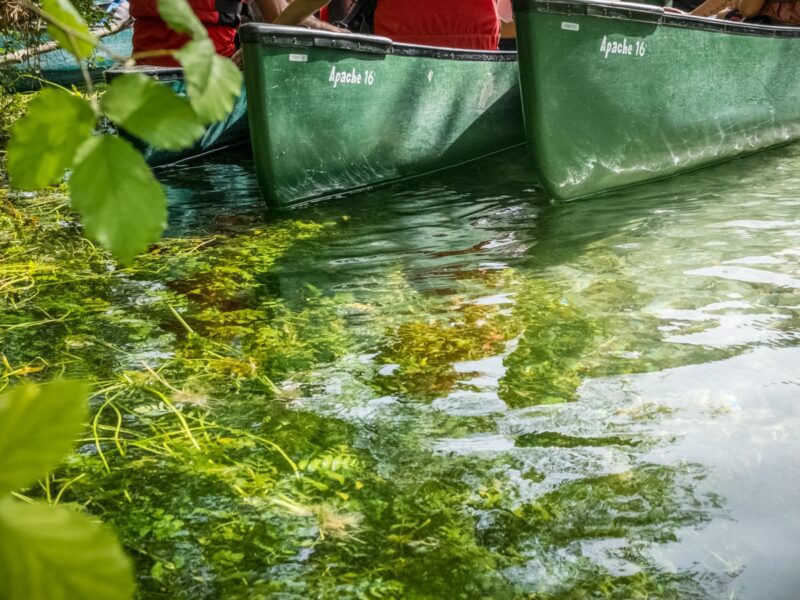 fiume Tirino - canoe