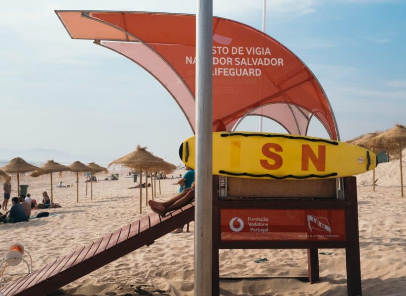Cosa vedere vicino Lisbona - spiaggia di Caparica