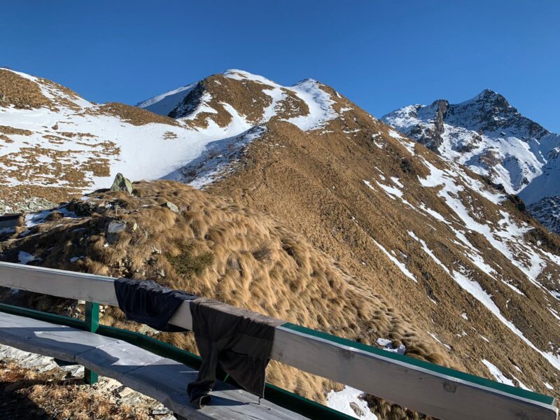 vista dal rifugio Santa Rita