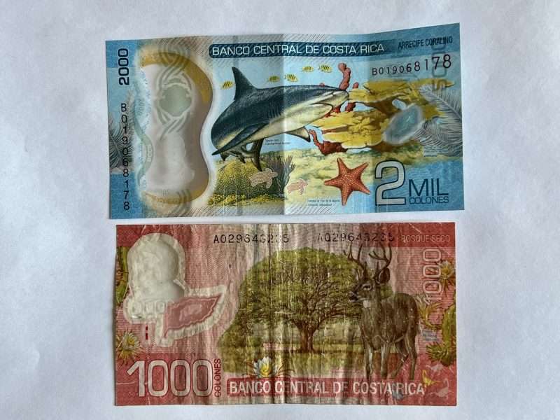La moneta del Costa Rica: i colones