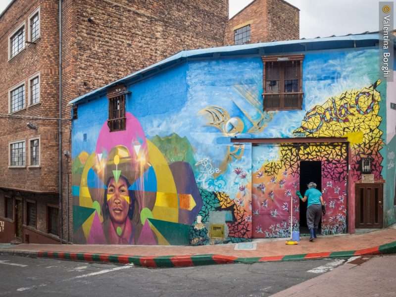 Street art a Bogotà