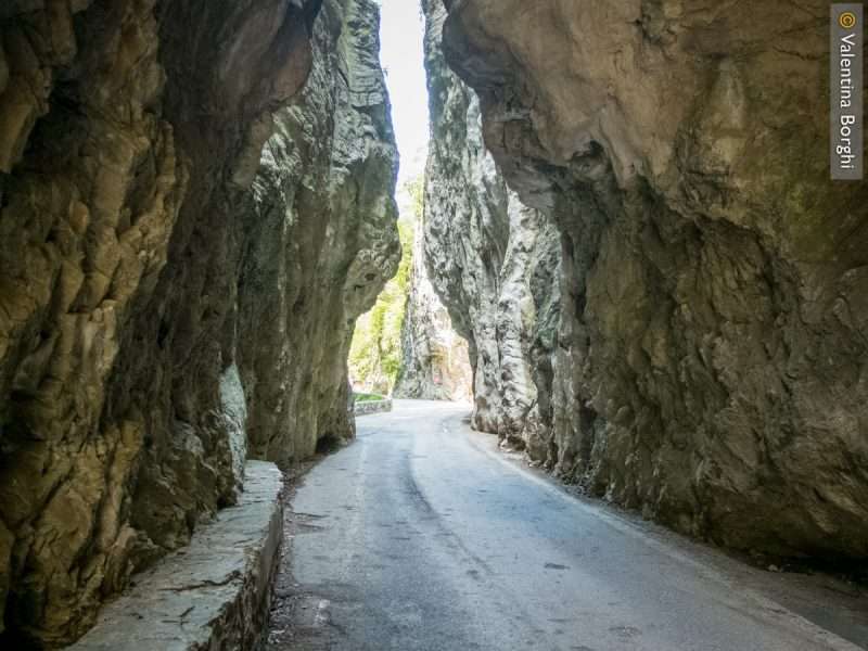 Strada della Forra - lago di Garda