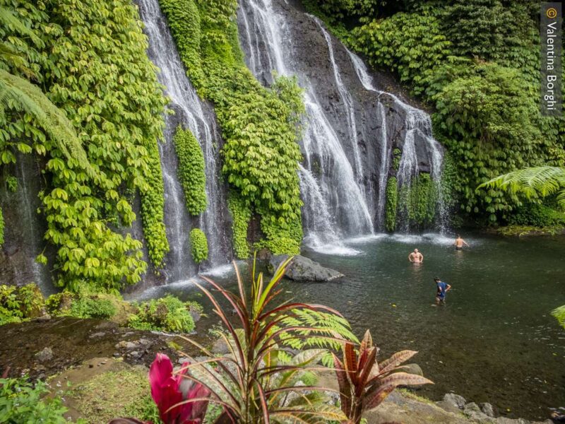 cascate gemelle di Banyumala - Bali