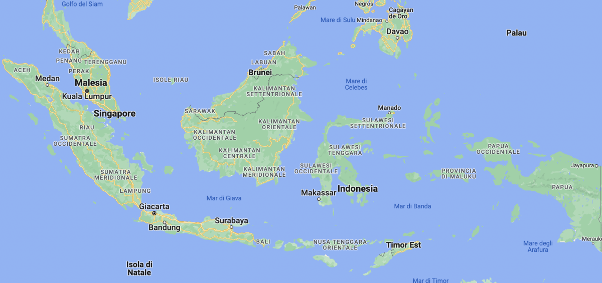 mappa Indonesia