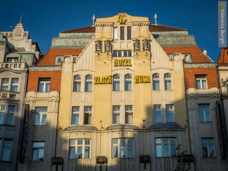 palazzo del centro di Praga