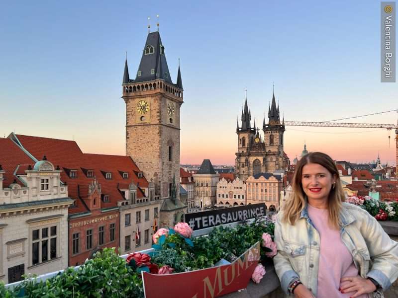 Vista su Piazza della città vecchia - Praga